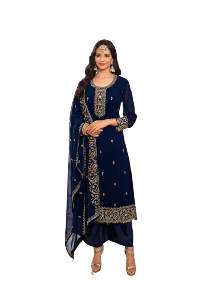 Pakistani/Indian Wear Heavy Embroidery Work Semi Stitched Salwar Kamee Dealbazaarsonline.com Pakistani/Indian Wear Heavy Embroidery Work Semi Stitched Salwar Kamee Dealbazaarsonline.com