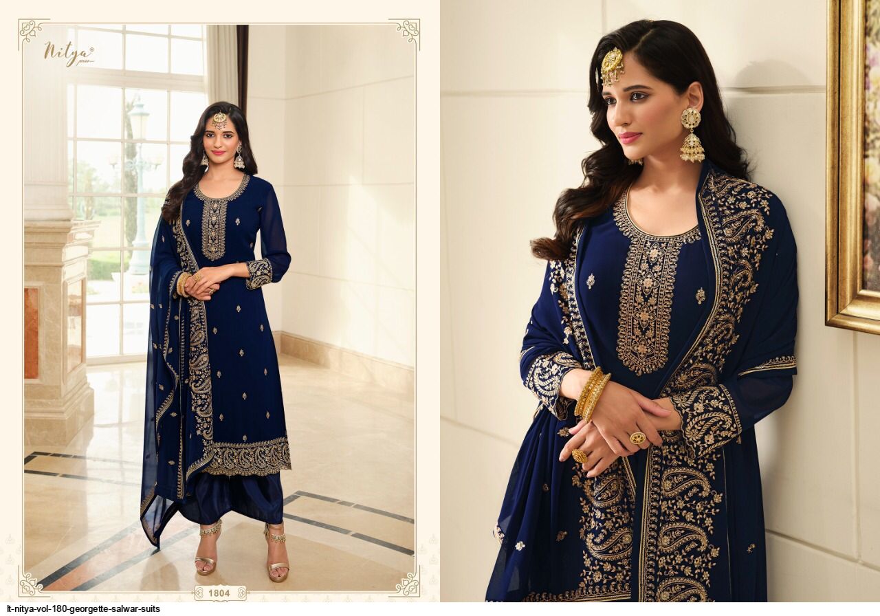 Pakistani/Indian Wear Heavy Embroidery Work Semi Stitched Salwar Kameez Dupatta Dress