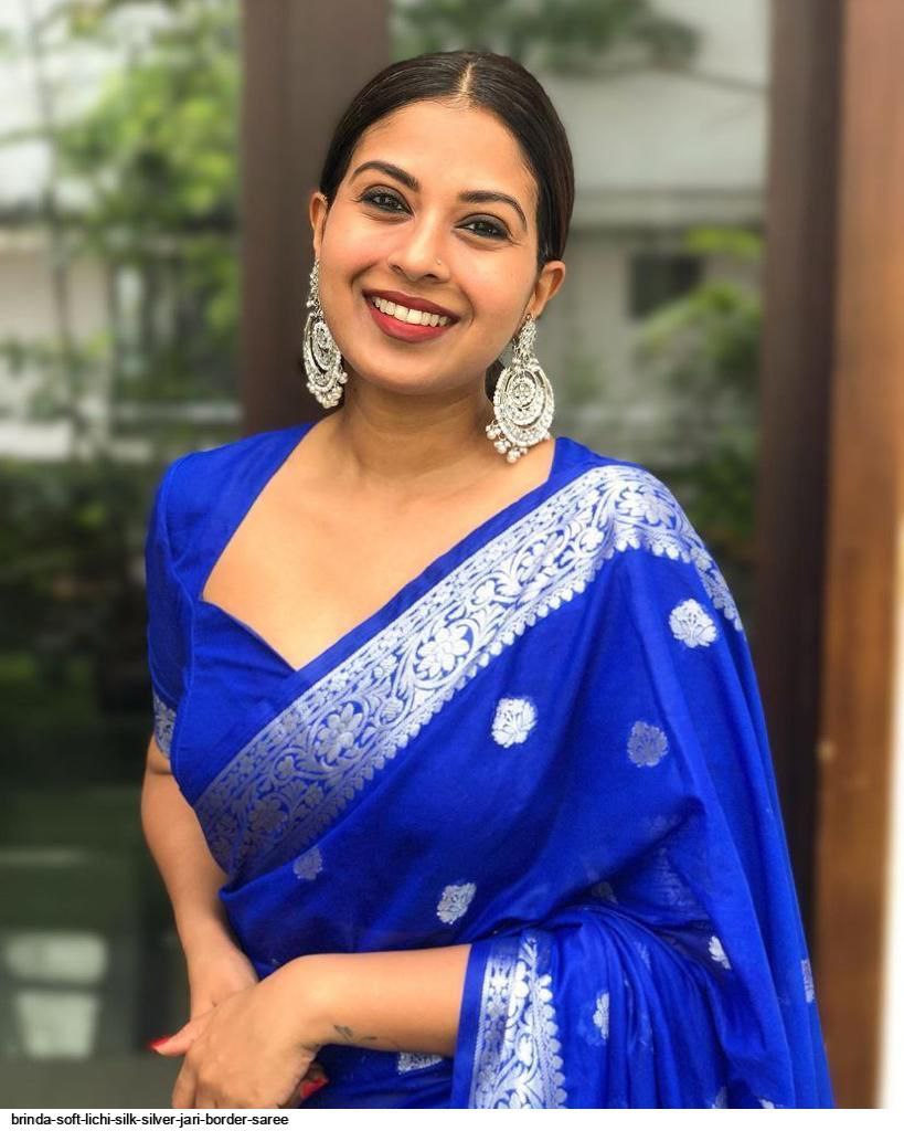 Royal Blue Color Designer Bold And Beautiful Saree, Indian Traditional Saree, Bollywood Style Exclusive Party Wear Kanchipuram Silk Saree