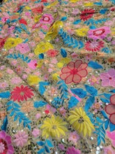 Multi Colour Soft Mono Net With Embroidery Sequence Work Lehenga Choli Bridel Lehenga Choli For Womens