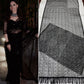 Luxury Heavy Butterfly Net Saree with 5mm Sequin Embroidery & Zalar Detailing | Mono Net Blouse with Embroidered Sequin Work