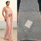 New Bollywood Blockbuster Faux Georgette Saree with Heavy Khichdi Sequin Embroidery & Cutwork Lace Border