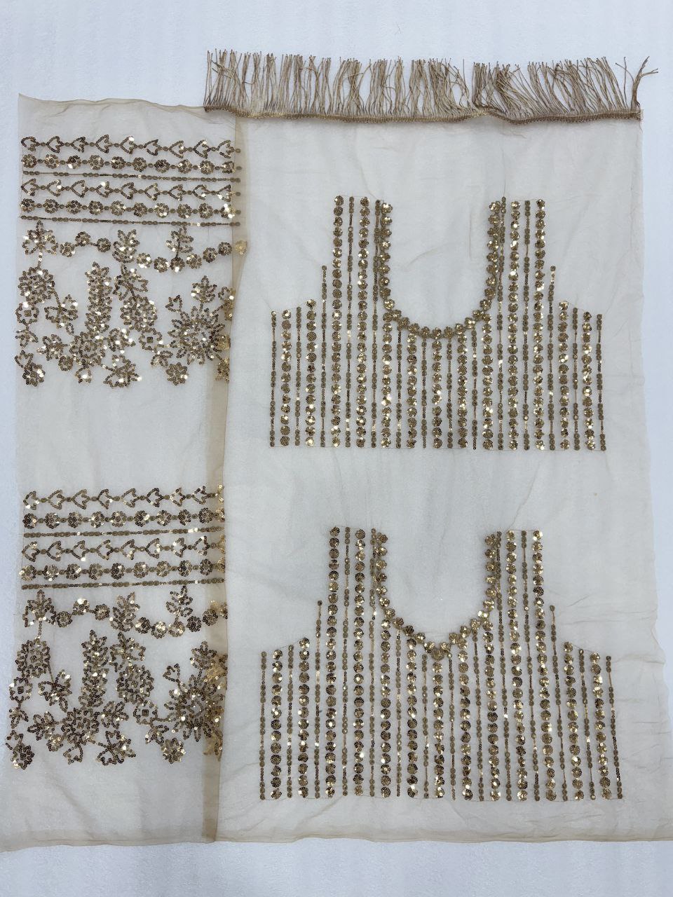 Heavy Quality Butterfly Net Saree with Sequins Embroidery & Zalar Pallu, Net Blouse with Front & Back Heavy Embroidery – 4.4 Meter Work