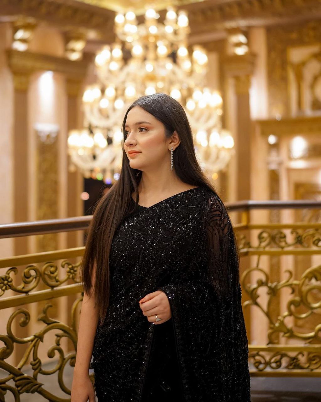 Premium 60 Gram Georgette Saree with Heavy 5mm Sequin Work & Embroidered Lace Border | Mono Banglori Silk Blouse