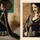 Black Indian Stylish Designer Bollywood Party Wear Anarkali Salwar Suit Dress Material Unstitched For Women