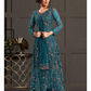 Wine Designer Salwar Kameez Pant Suits Indian Pakistani Wear Shalwar Trouser Pant with Long Shrug Dress