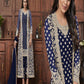 Blue New Indian Jacket Stylish Women's Wear Designer Shalwar Kameez Suits Ready to Wear With Heavy Embroidery Worked Trouser Pant Dupatta Dresses