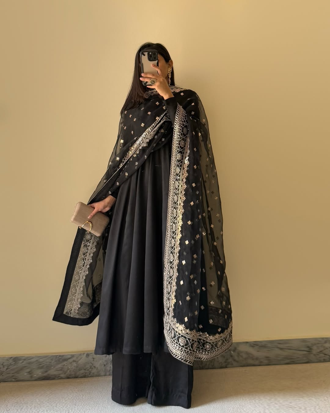 BEAUTIFUL PURE FOX GEORGETTE FABRIC  KURTA WITH DUPPTA SET,PLAZZO READY TO WEAR