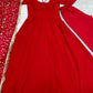 Pure Soft Faux Georgette Floral Print Anarkali Gown Pent With Dupatta