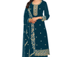 Pakistani/Indian Wear Heavy Embroidery Work Semi Stitched Salwar Kameez Dupatta Dress