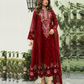 Maroon Womens Designer Party Wear Fox Georgette Pakistani Salwar Kameez With Duaptta