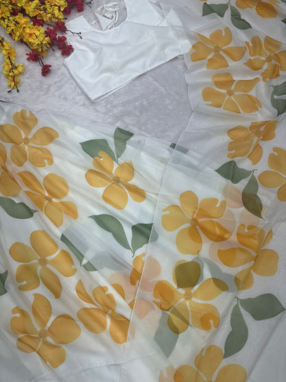 NEW DESIGNER DIGITAL PRINT TEBY SILK PARTY WEAR LAHENGA  WITH STICH CHOLI