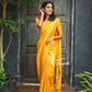 Women's Soft Lichi Silk Lightweight Casual Wear Saree With Unstiched Blouse Piece