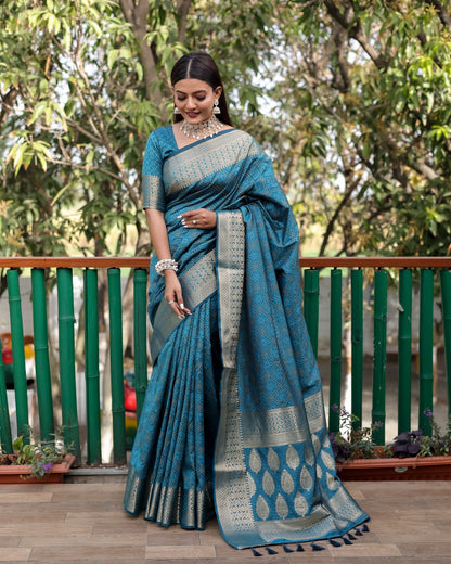 Special Edition of Pure Handloom Silk Bandhej Patola Sarees By Dealbazaars