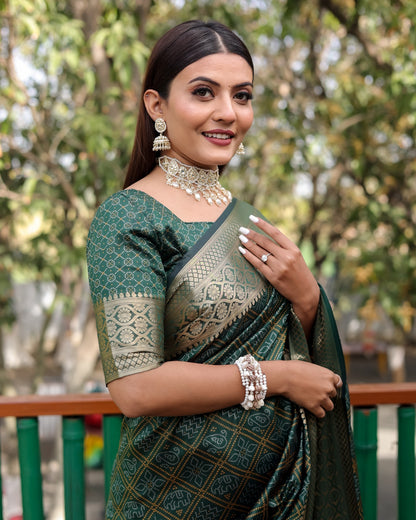 Special Edition of Pure Handloom Silk Bandhej Patola Sarees By Dealbazaars