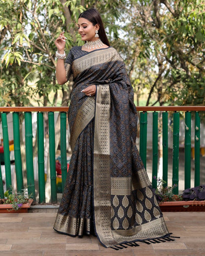 Special Edition of Pure Handloom Silk Bandhej Patola Sarees By Dealbazaars