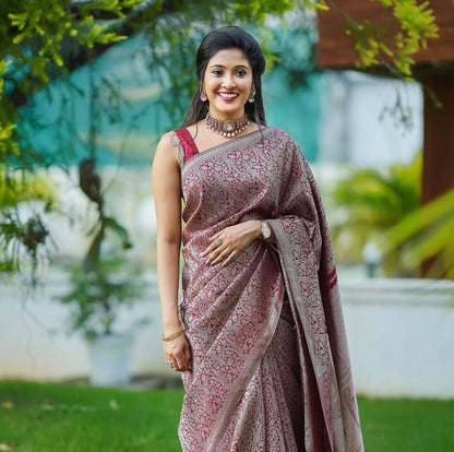 Woven Kanjivaram Jacquard Saree