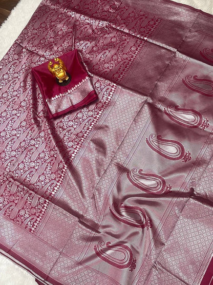 Woven Kanjivaram Jacquard Saree