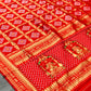 Party wear Kanjeevaram Soft Silk Red Jacquard Saree With Blouse