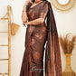 Women's Kanchipuram Banarasi Lichi Silk Kanjivaram Saree With Plain Unstitched Blouse Piece