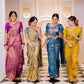 Jacquard Work Weaving Softy Silk Litchi Silk Saree (Separate Blouse Piece) traditional wear Saree