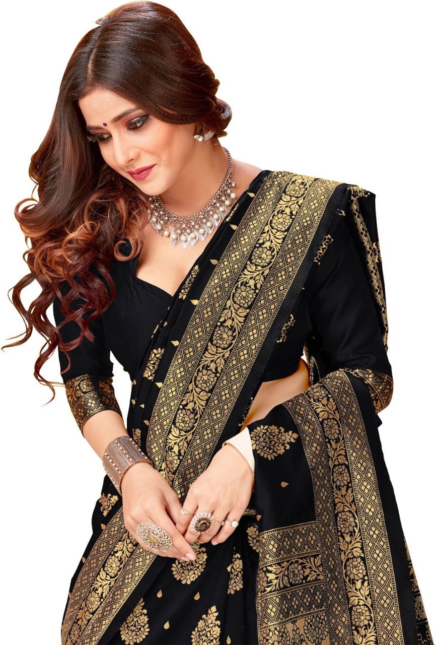 INDIAN TRADITIONAL WEAR COLLECTION BEAUTIFUL STYLISH FANCY COLORFUL PARTY WEAR & OCCASIONAL WEAR BANARASI SILK SAREES