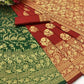 New Jacquard Casual Wear Fancy Half Half Silk Saree, With Blouse Piece, 5.5 M (Separate Blouse Piece)