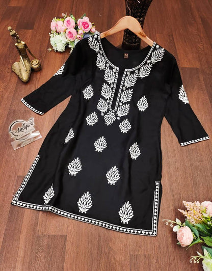 New Lunching Beautiful Fancy Designer Festival  Special Kurti Style Tops For Women's