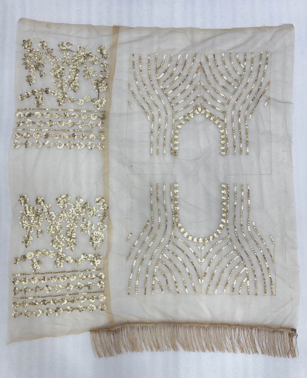 New Trending Bollywood BlockBuster Sequins Design Heavy Quality Butterfly Net Heavy 5mm Sequins & Multy Thread Embroidery work in Saree | 4.4 Mtr Work | Beautiful Zalar Attached in Pallu & blouse