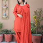 Elegant Natural Silk Plain Kurta Set with Micro Silk Lining & Matching Dupatta