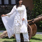 Elegant Faux Georgette Silk Sequin Embroidered Kurti Set with Sequin Embroidery & Lace Dupatta