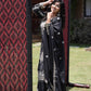 Chinon Silk Kurta & Plazzo Set with Heavy Embroidered Lace Dupatta & Multi-Sequin Work
