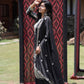 Chinon Silk Kurta & Plazzo Set with Heavy Embroidered Lace Dupatta & Multi-Sequin Work