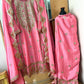 Heavy Pure Chinon Silk Embroidered Kurti Pant Set with Dupatta (Fully Stitched | Real Mirror & Sequin Work)