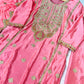 Heavy Pure Chinon Silk Embroidered Kurti Pant Set with Dupatta (Fully Stitched | Real Mirror & Sequin Work)