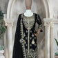 Elegant Faux Georgette Silk Kurti Set with Bottom & Lace-Embellished Dupatta – Multi-Needle Sequins Work (Fully Stitched