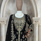 Elegant Faux Georgette Silk Kurti Set with Bottom & Lace-Embellished Dupatta – Multi-Needle Sequins Work (Fully Stitched