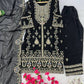 Elegant Faux Georgette Silk Kurti Set with Bottom & Lace-Embellished Dupatta – Multi-Needle Sequins Work (Fully Stitched