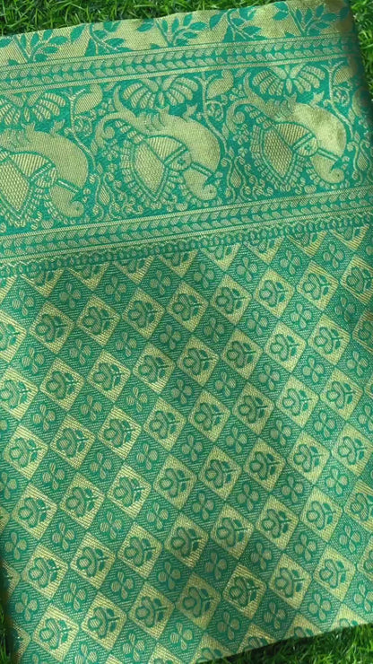 Breathable Organic Banarasi Silk Sarees For Intimate And Big Fat Indian Weddings