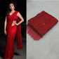 Red Party Wear Sequins Work Saree & Work Blouse Week Special Edition Women Saree