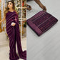 Indian Designer Sarees for Women Bollywood Stylish Georgette Fabric Thread Sequence Work Party Wear Saree