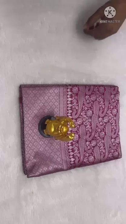 Woven Kanjivaram Jacquard Saree